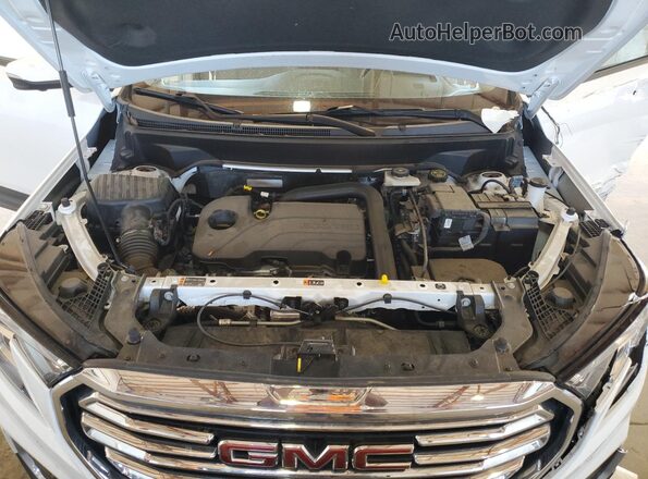3GKALVEG0PL195498 2023 GMC TERRAIN Белый Вид задней части салона