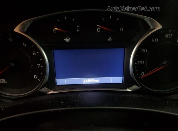 3GKALVEG6RL272491 2024 GMC TERRAIN Белый Вид щитка приборов