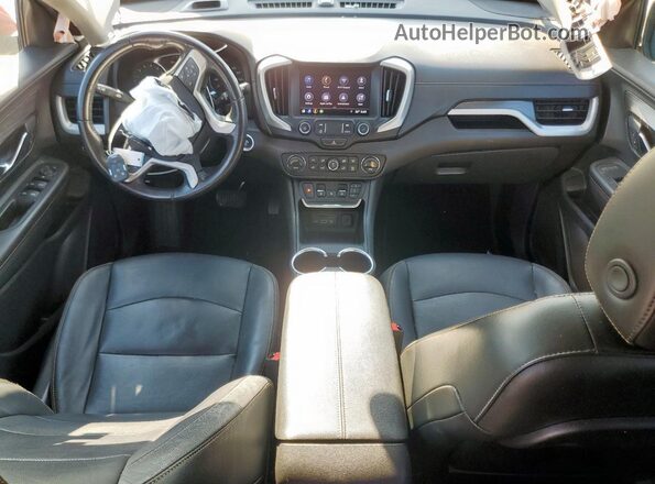 3GKALVEV1LL102741 2020 GMC TERRAIN Red Widok deski rozdzielczej