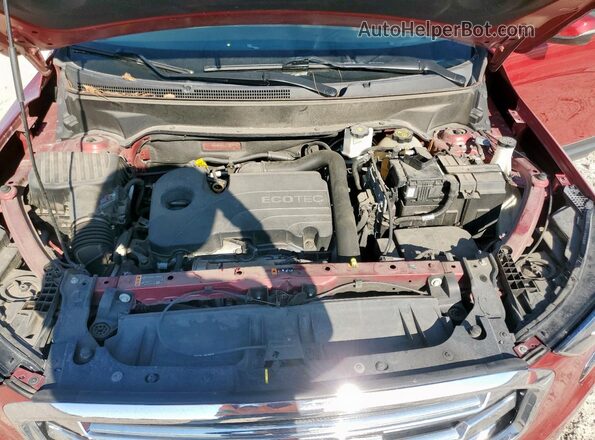 3GKALVEV1LL102741 2020 GMC TERRAIN Red Widok komory silnika