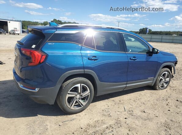 3GKALVEV2LL115904 2020 GMC TERRAIN Blue Trasero derecho