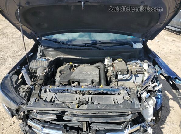 3GKALVEV2LL115904 2020 GMC TERRAIN Blue Vista del compartimento del motor