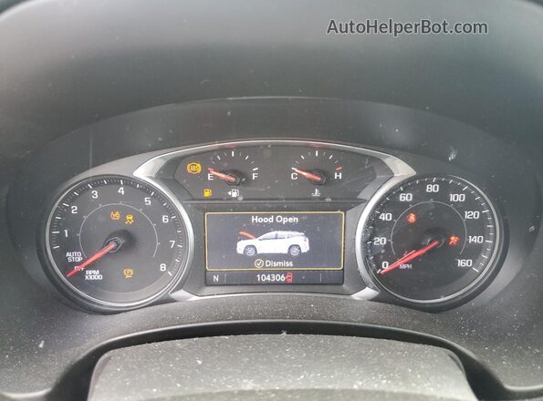 3GKALVEV3ML300044 2021 GMC TERRAIN Бордовый Вид щитка приборов
