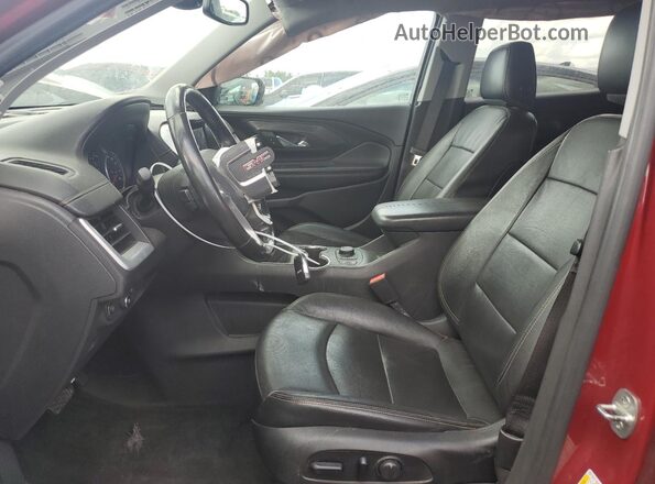 3GKALVEV3ML300044 2021 GMC TERRAIN Бордовый Вид салона спереди