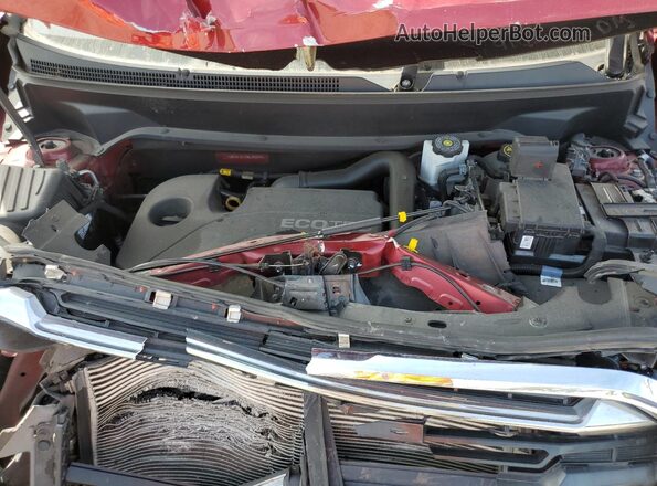 3GKALVEV3ML300044 2021 GMC TERRAIN Бордовый Вид подкапотного пространства
