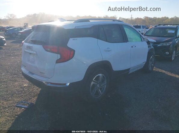 3GKALVEV3ML371955 2021 GMC TERRAIN Белый Задняя правая четверть