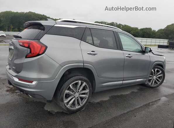 3GKALXEX2LL221489 2020 GMC TERRAIN Silver Задня права чверть