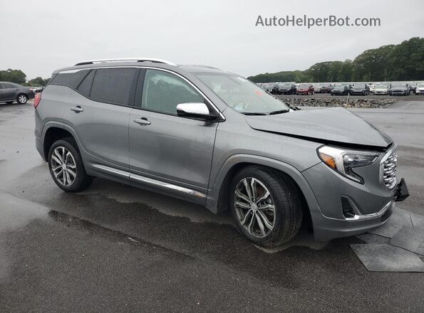 3GKALXEX2LL221489 2020 GMC TERRAIN Silver Передня права чверть