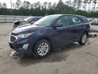 2020 Chevrolet Equinox Ls Blue vin: 3GNAXHEV5LS600746