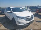 2020 Chevrolet Equinox Fwd Lt 1.5l Turbo White vin: 3GNAXKEV4LS527916