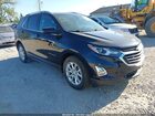 2020 Chevrolet Equinox Fwd Lt 1.5l Turbo Dark Blue vin: 3GNAXKEV6LS514052