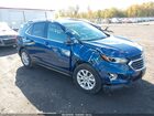 2020 Chevrolet Equinox Awd Lt 1.5l Turbo Blue vin: 3GNAXUEV6LL256444