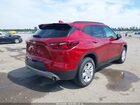 2021 Chevrolet Blazer Fwd 1lt Красный vin: 3GNKBBRA4MS509900