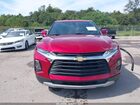 2021 Chevrolet Blazer Fwd 1lt Красный vin: 3GNKBBRA4MS509900