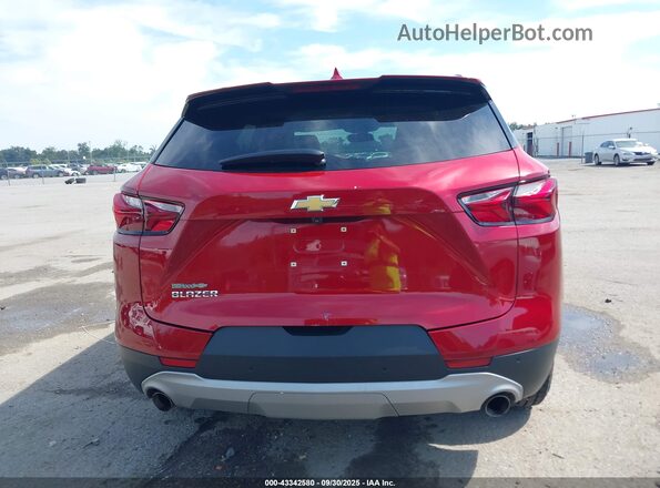 3GNKBBRA4MS509900 2021 CHEVROLET BLAZER Красный 
