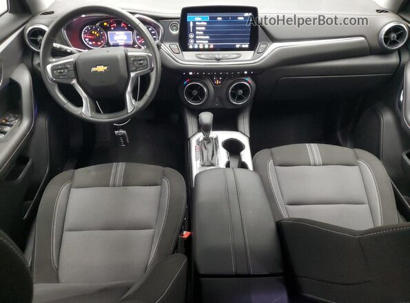 3GNKBCR43SS190244 2025 CHEVROLET BLAZER Gray Առջևի վահանակի տեսք