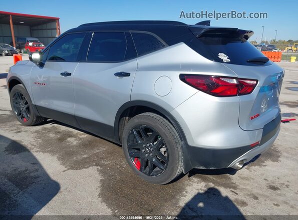 3GNKBCR46NS148462 2022 CHEVROLET BLAZER Серебряный Задняя левая четверть