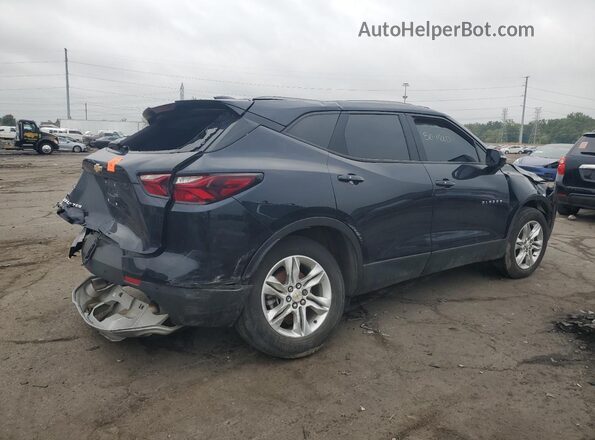 3GNKBCRS3MS501284 2021 CHEVROLET BLAZER Синий Задняя правая четверть