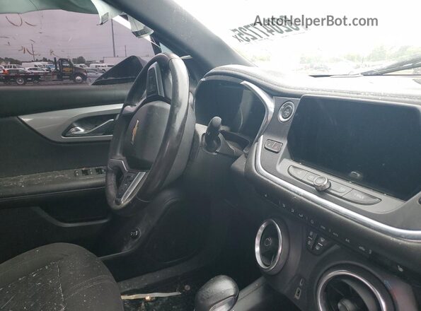 3GNKBCRS3MS501284 2021 CHEVROLET BLAZER Синий Вид щитка приборов