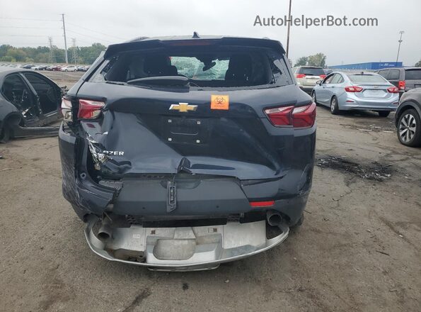 3GNKBCRS3MS501284 2021 CHEVROLET BLAZER Синий Вид сзади