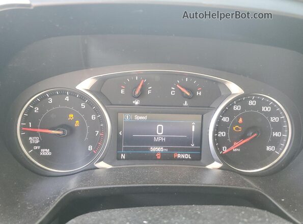 3GNKBCRS9MS545290 2021 CHEVROLET BLAZER Желто-коричневый Вид щитка приборов