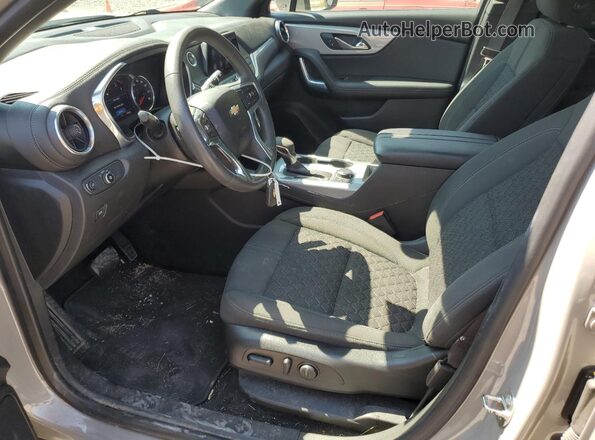 3GNKBCRS9MS545290 2021 CHEVROLET BLAZER Желто-коричневый Вид салона спереди