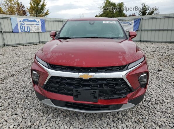 3GNKBHR40SS240787 2025 CHEVROLET BLAZER Красный Вид спереди