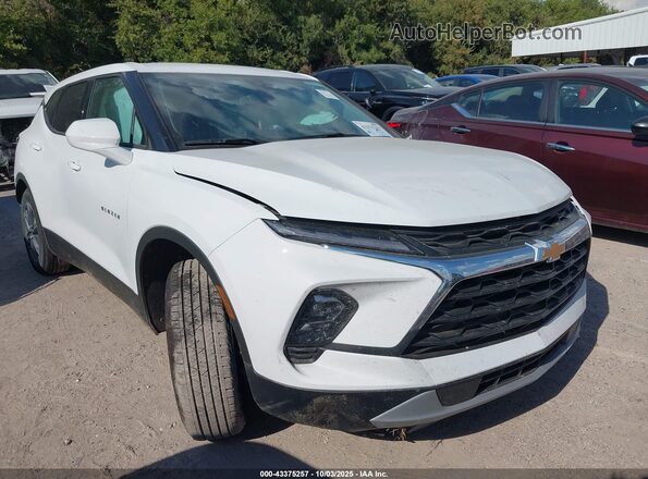 3GNKBHR45SS224892 2025 CHEVROLET BLAZER White წინა მარჯვენა