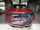 2021 Chevrolet Blazer 2lt Красный vin: 3GNKBHR4XMS507565