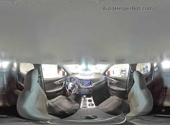 3GNKBHR4XMS507565 2021 CHEVROLET BLAZER Красный Панорамный вид салона 360°
