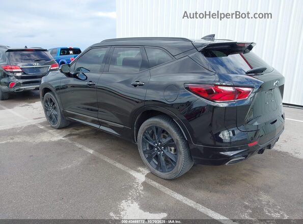 3GNKBKRS9MS505933 2021 CHEVROLET BLAZER Черный Задняя левая четверть