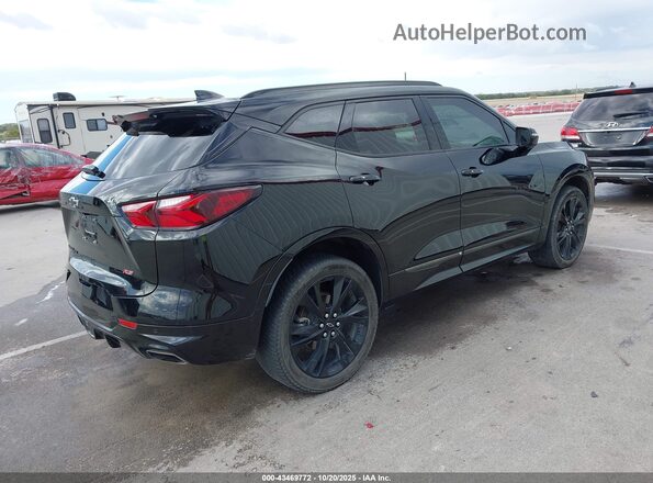 3GNKBKRS9MS505933 2021 CHEVROLET BLAZER Черный Задняя правая четверть