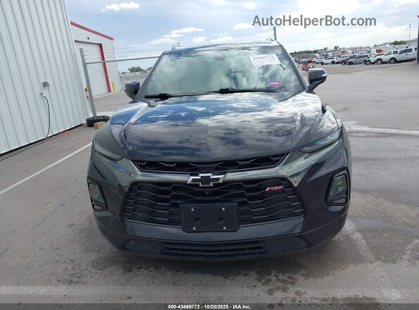 3GNKBKRS9MS505933 2021 CHEVROLET BLAZER Черный Вид щитка приборов