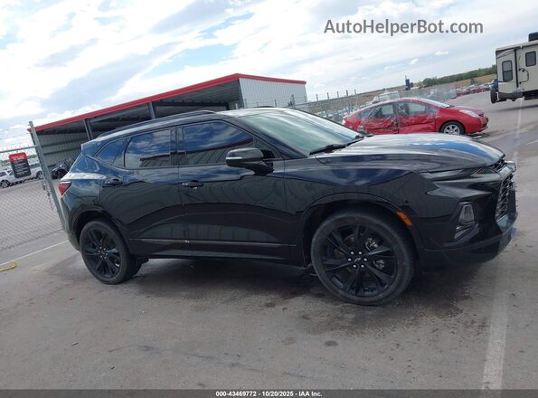 3GNKBKRS9MS505933 2021 CHEVROLET BLAZER Черный Вид задней части салона