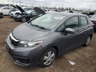 2018 Honda Fit Lx Gray vin: 3HGGK5H42JM727802