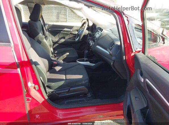 3HGGK5H49KM728205 2019 HONDA FIT Красный Вид салона спереди