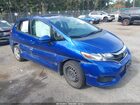 2018 Honda Fit Lx Синий vin: 3HGGK5H4XJM735730