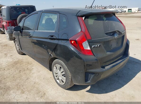 3HGGK5H50HM712184 2017 HONDA FIT Черный Задняя левая четверть