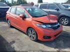 2020 Honda Fit Ex Orange vin: 3HGGK5H89LM716639