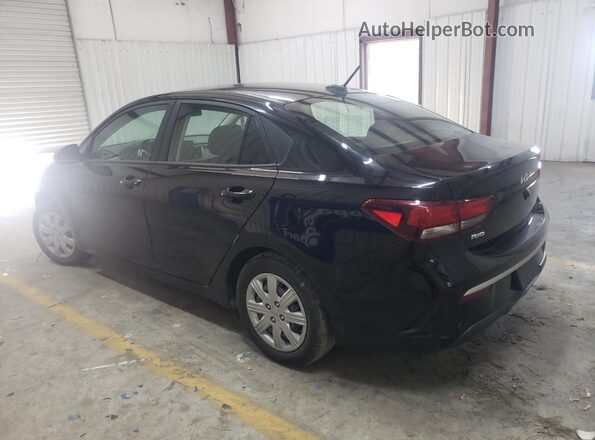 3KPA24AD0NE434067 2022 KIA RIO Черный Задняя левая четверть
