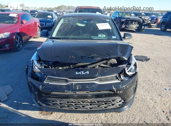 3KPA24AD0PE574316 2023 KIA RIO Черный Вид щитка приборов