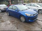 2020 Kia Rio S Blue vin: 3KPA24AD2LE321864