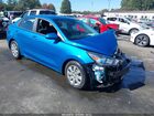 2022 Kia Rio S Blue vin: 3KPA24AD2NE487417