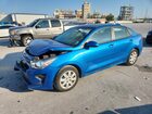 2022 Kia Rio Lx Blue vin: 3KPA24AD4NE471445