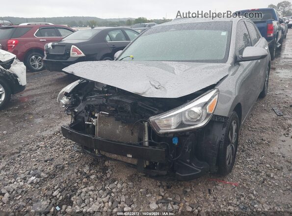 3KPA24AD4NE504783 2022 KIA RIO Серебряный Вид щитка приборов