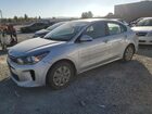 2020 Kia Rio Lx Серебряный vin: 3KPA24AD7LE320144