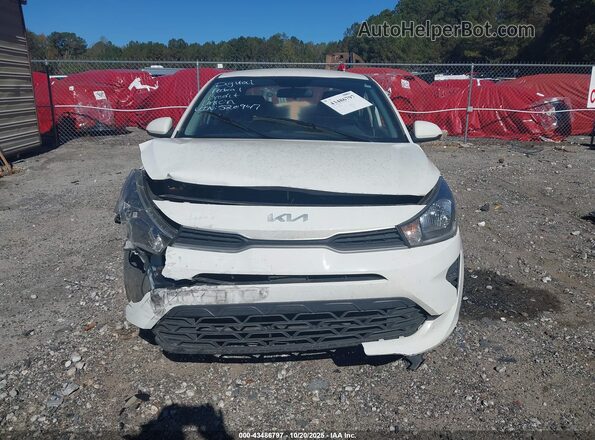 3KPA24AD7PE520947 2023 KIA RIO Белый Вид щитка приборов