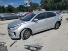 2020 Kia Rio Lx Silver vin: 3KPA24AD8LE298705