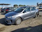 2020 Kia Rio Lx Gray vin: 3KPA24AD8LE344632