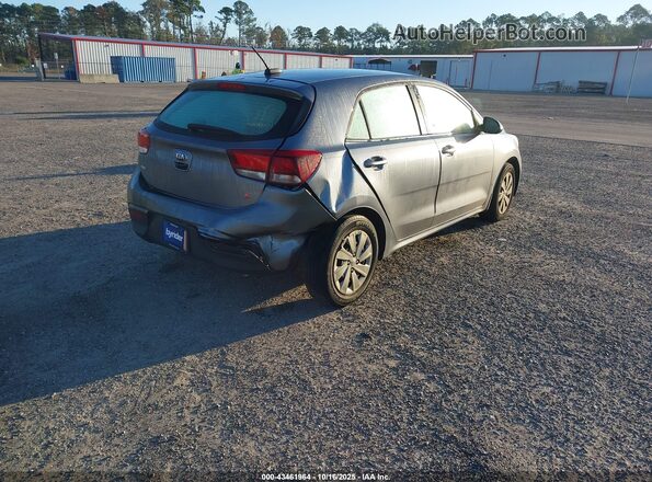 3KPA25ABXKE209767 2019 KIA RIO 5-DOOR Серый Задняя правая четверть